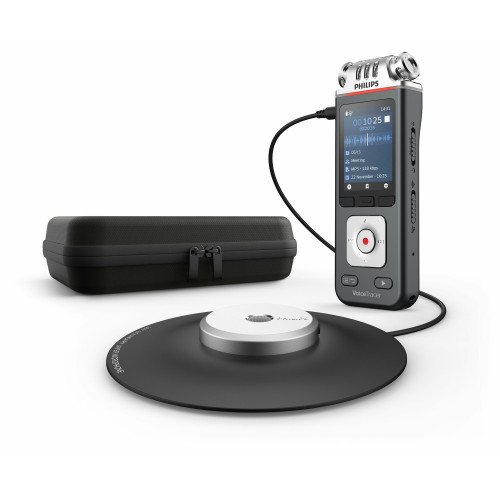 Philips Voice Tracer 8110 Digital Recorder, 8 GB, Black (DVT8110)