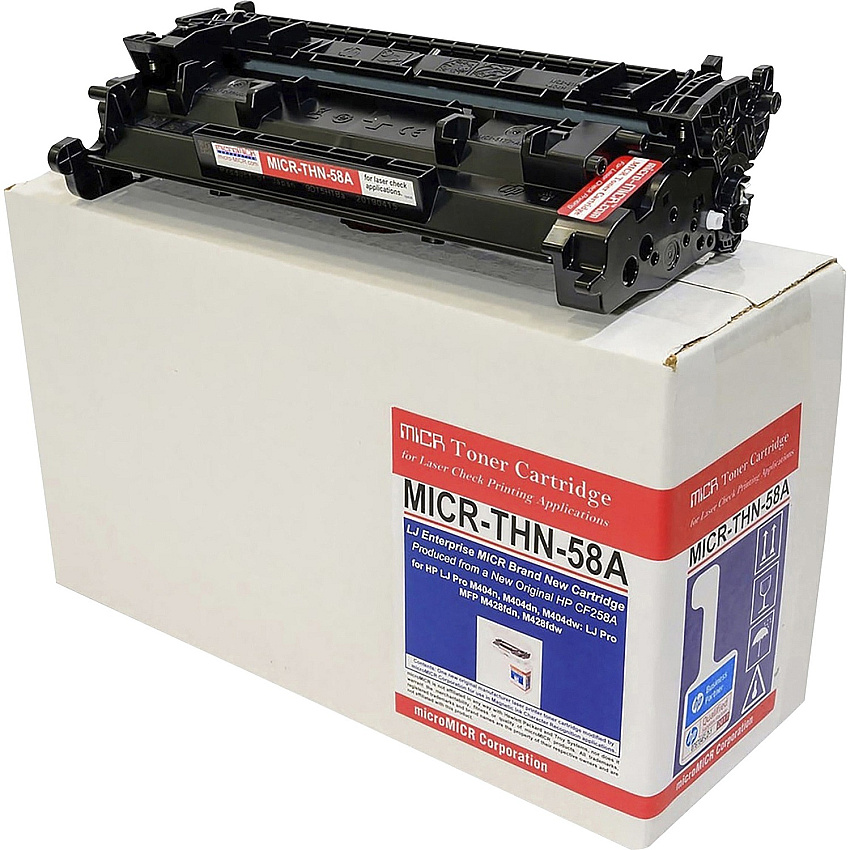microMICR MICR Laser Toner Cartridge - Alternative for HP 58A (CF258A) - Black - 1 Each 3000 Pages (MICRTHN58A)