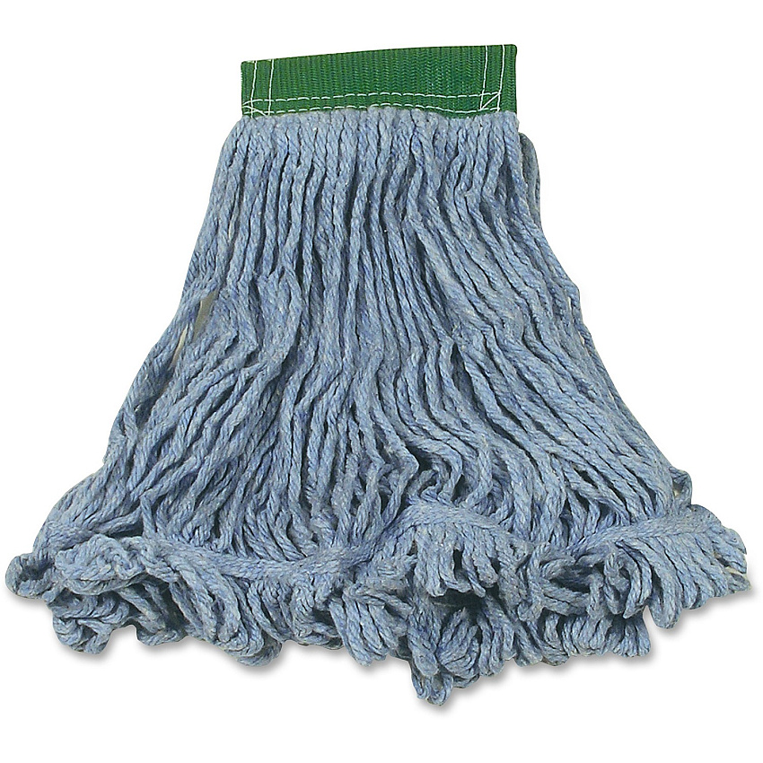 Rubbermaid Commercial 5" Headband Blend Wet Mop Cotton, Synthetic Yarn - 6 / Carton (D25206BE)