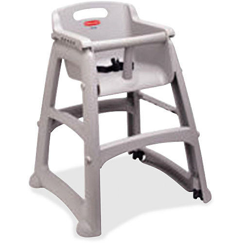 Rubbermaid Commercial Sturdy Chair Youth High Chair Platinum - 1 / Carton (780608PLAT)