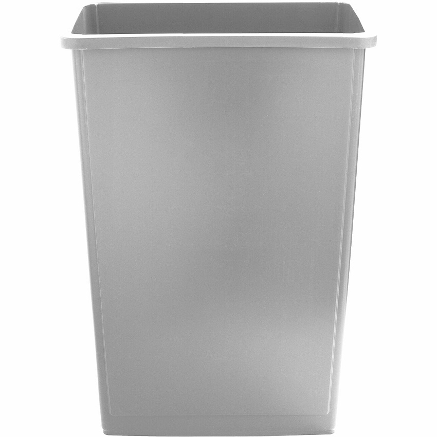 Rubbermaid Commercial Slim Jim 23-Gallon Container 23 gal Capacity - Easy to Clean, Durable, Smooth, Contoured Edge, Vented - Gray - 1 Each (1868188)