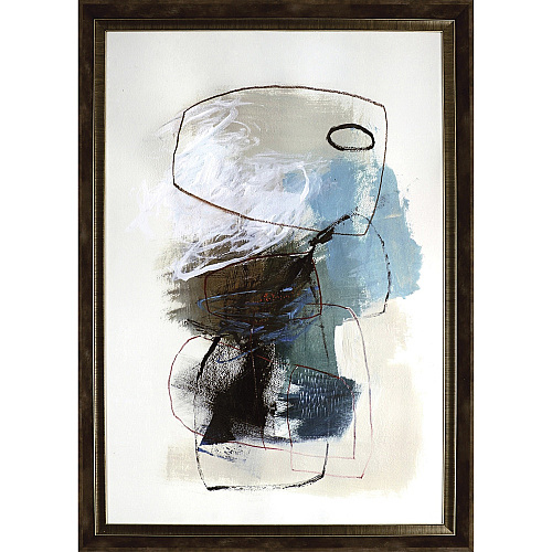 Lorell In The Middle Framed Abstract Art - Thumbnail 2