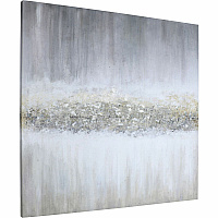 Lorell Raining Sky Frameless Abstract Art 40