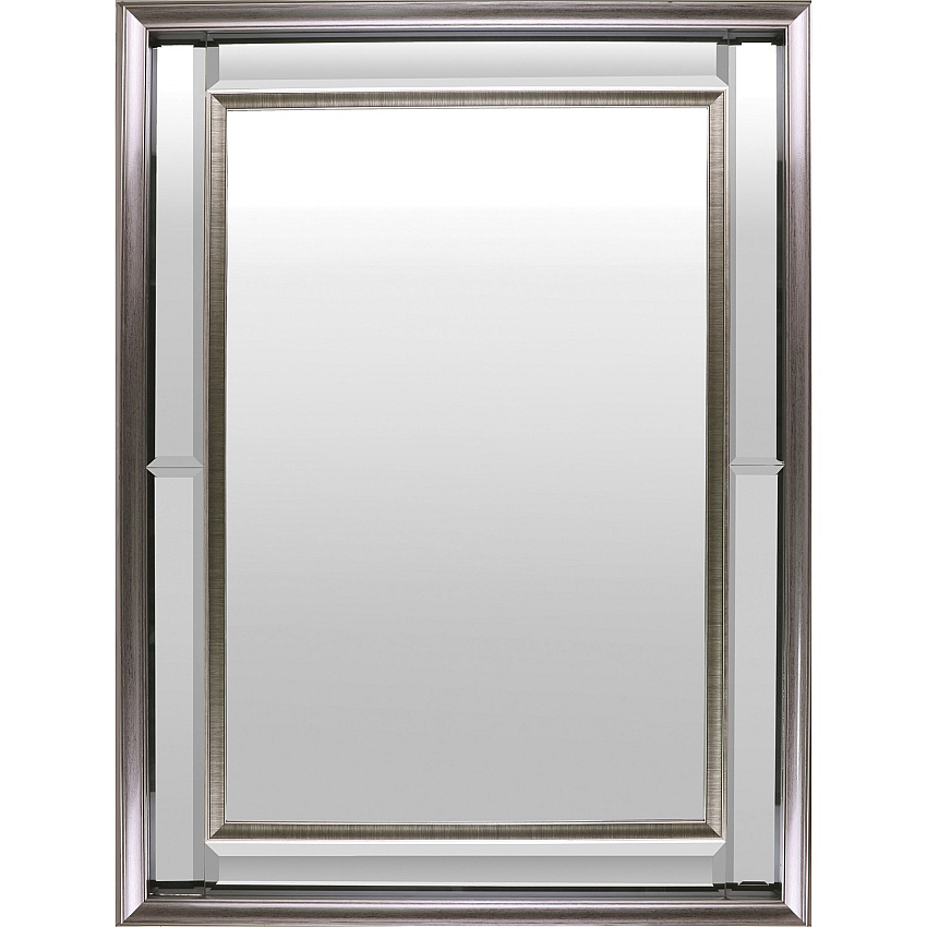 Lorell Hanging Mirror Rectangular - Silver - 1 Each (LLR04481)