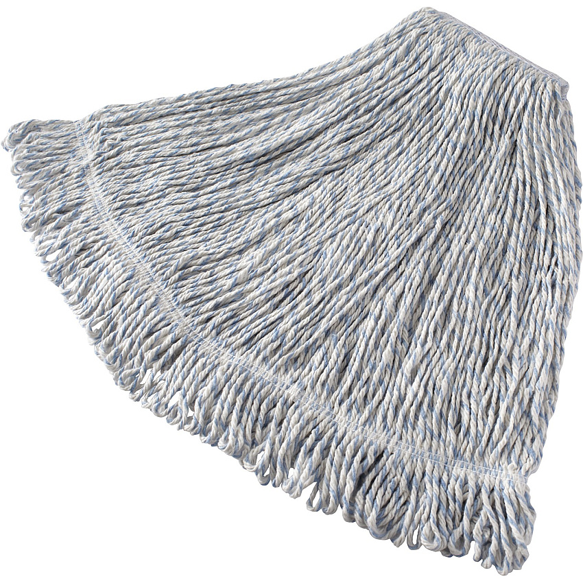 Rubbermaid Commercial 1" Headband Finish Wet Mop Large - Antimicrobial - Synthetic Yarn - 1 Each (A413)