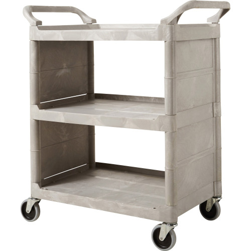 Rubbermaid Commercial Products Rubbermaid Commercial Utility Service Cart (335588PLAT)