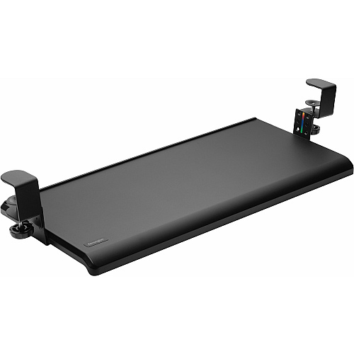 Kensington SmartFit Clamp-On Keyboard Drawer 13.3" Height x 32.4" Width - Black - 1 Each - TAA Compliant (K55407WW)