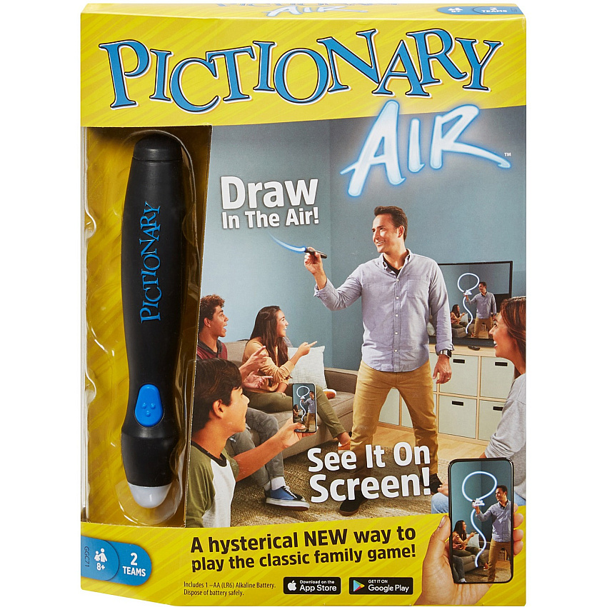 Mattel Pictionary Air Classic Game 1 Each (GGC71)