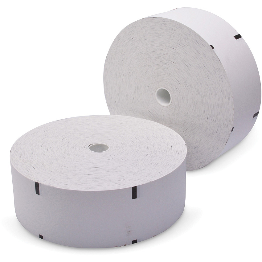 ICONEX 2500' Thermal ATM Receipt Roll 3 1/8" x 2500 ft - White - 4 / Carton (90930065)