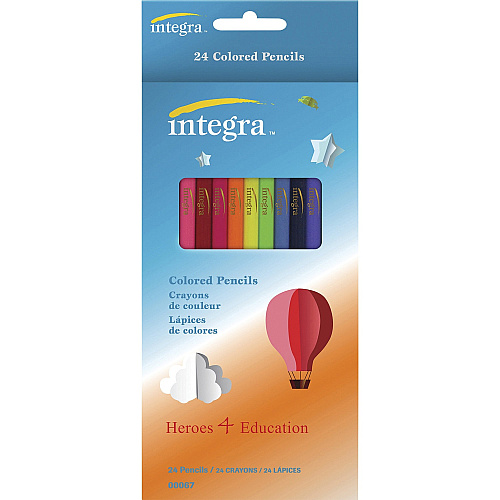 Integra Colored Pencil 24 / Pack (00067)