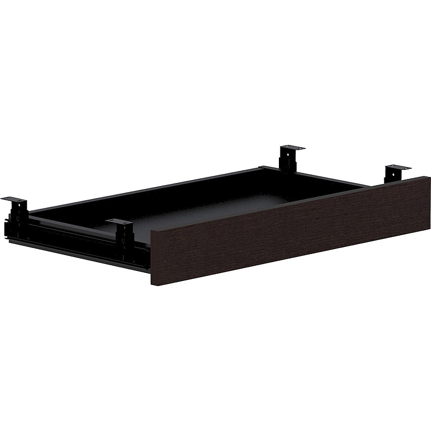 Lorell Universal Center Drawer 5.1" Height x 16.7" Width x 28.4" Length - Finish: Espresso (LLR18224)