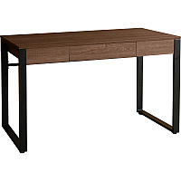 Lorell SOHO Desk with Center Drawer 30