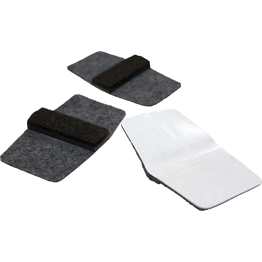 Lorell Wraparound Floor Savers Gray - 100/Bag (LLR00126)