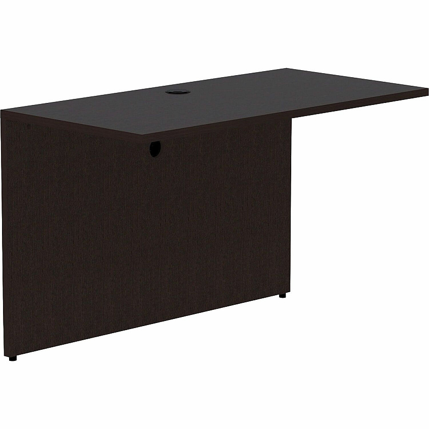 Lorell Essentials Series Bridge 29.5" Height x 48" Width x 24" Depth Bridge, x 1" Thickness Top - Finish: Espresso (LLR18217)
