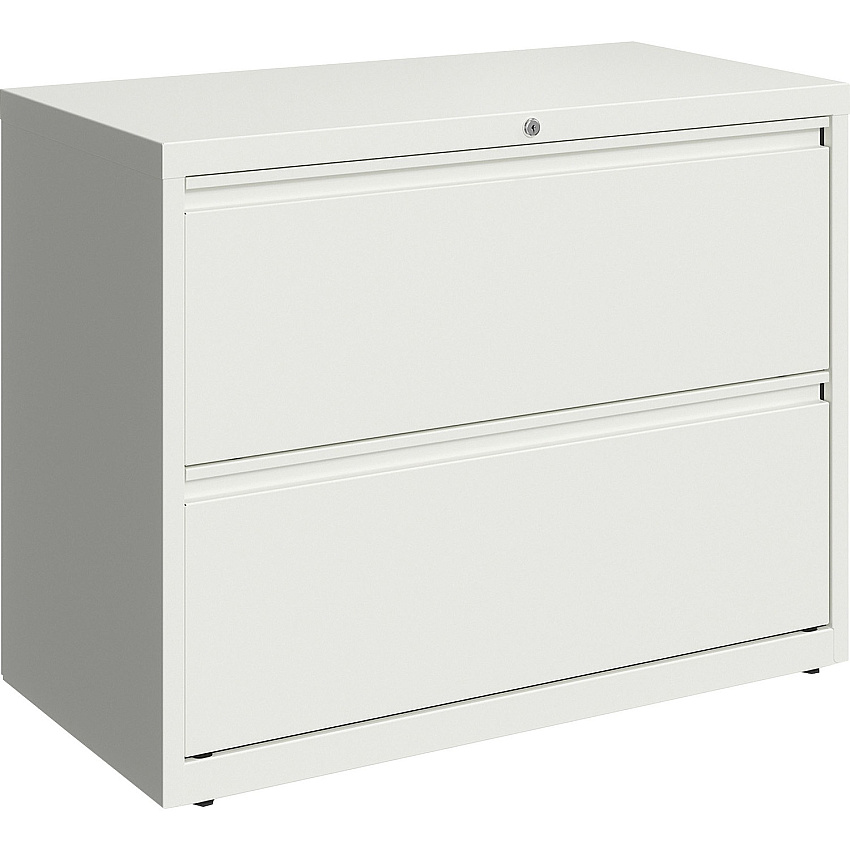 Lorell Fortress Series Lateral File 18.6" Width x 28" Depth x 36" Height - 2 x Drawer(s) for File - Lateral - Hanging Rail, Magnetic Label Holder, Removable Lock, Locking Bar, Ball-bearing Suspension, Reinforced Base, Leveling Glide, Interlocki (LLR00029)