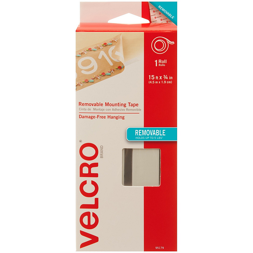 VELCRO&reg; 95179 General Purpose Removable Mounting