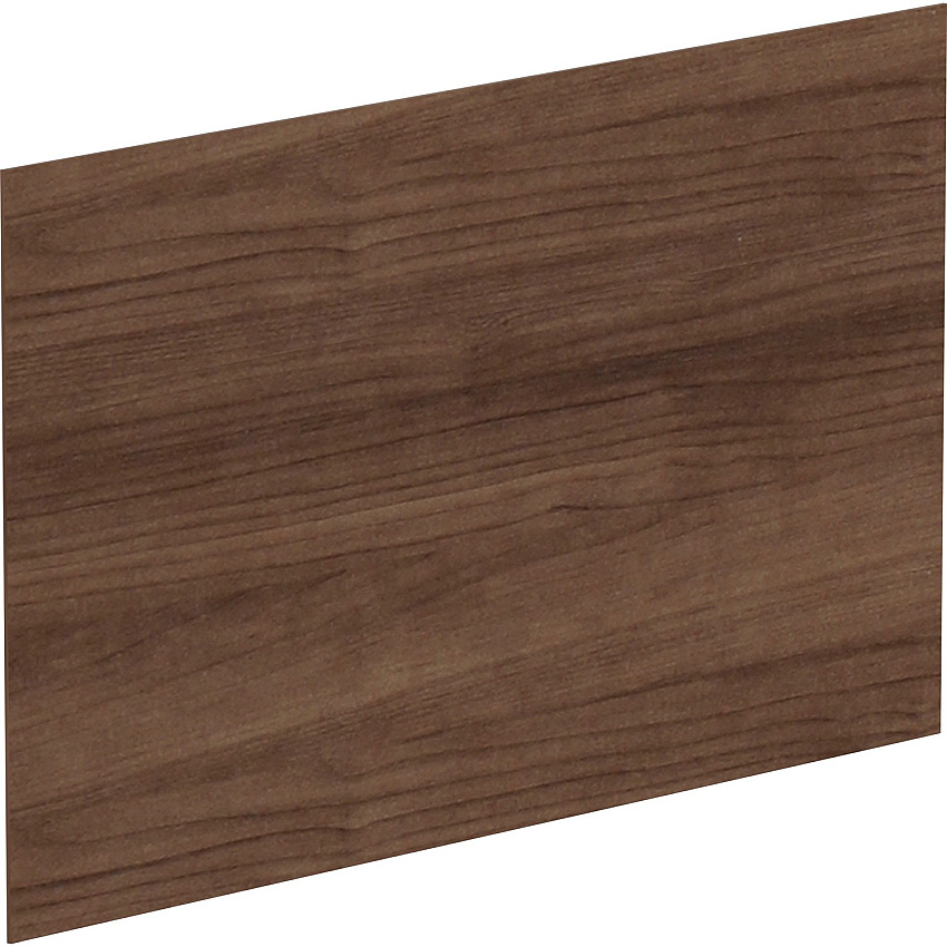 Lorell Adaptable Panel Divider 24" Width x 2" Height x 37" Depth - Aluminum - Walnut - 1 Each (LLR90276)