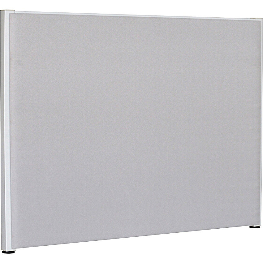 Lorell Panel System Partition Fabric Panel 60" Width x 48" Height - Fabric, Steel - Gray - 1 Each (LLR90265)
