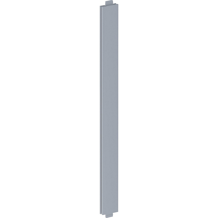Lorell Vertical Panel Strip for Adaptable Panel System 1.8" Width x 0.5" Depth x 19.7" Height - Aluminum - Silver (LLR90275)