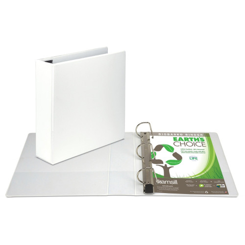 Samsill Earth's Choice One Touch Biobased USDA Certified View Binder (19807)