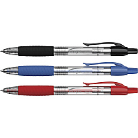 Integra Retractable 0.7mm Gel Pen Medium Pen Point - 0.7 mm Pen Point Size - Retractable - Assorted Gel-based Ink - Assorted Barrel - 3 / Pack (36204)