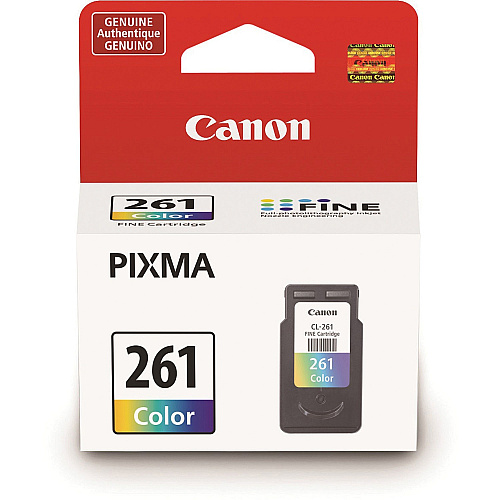 Canon CL-261 Original Laser Ink Cartridge - Color - 1 Each