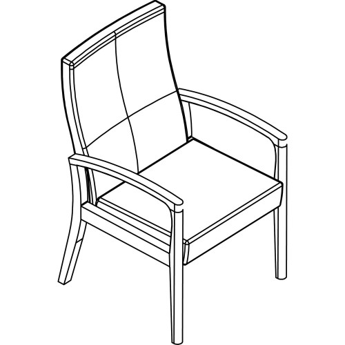 Arold Sencha HEPM Patient Chair (HEPMW4L924)
