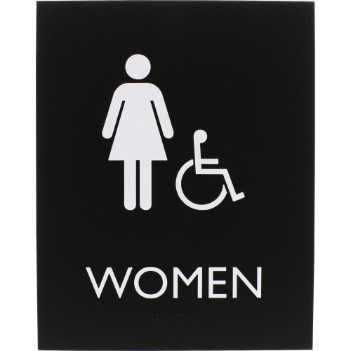 Lorell Restroom Sign (02666)