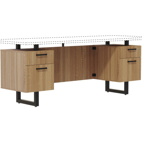 Safco Mirella Free Standing Credenza Pedestal Base (MRCRBF20SDD)