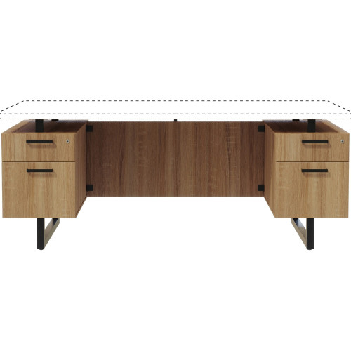 Safco Mirella Free Standing Desk Pedestal Base (MRDBF30SDD)