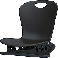 Virco Zuma Floor Rocker Chair Black - 1 Each (ZFLROCK18BLK)
