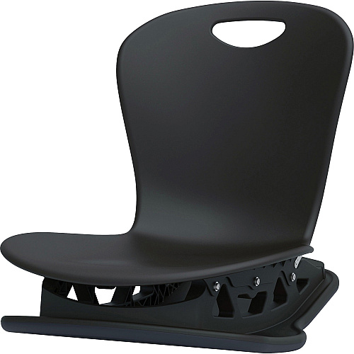 Virco Zuma Floor Rocker Chair Black - 1 Each (ZFLROCK18BLK)
