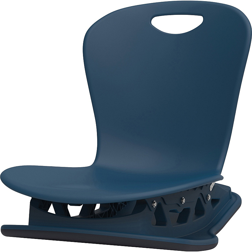 Virco Zuma Floor Rocker Chair Navy - 1 Each (ZFLROCK18NV)