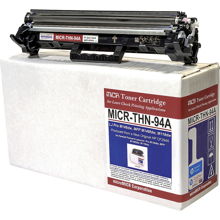 microMICR Remanufactured MICR Laser Toner Cartridge - Alternative for HP CF294A - Black - 1 Each 1200 Pages (MICRTHN94A)
