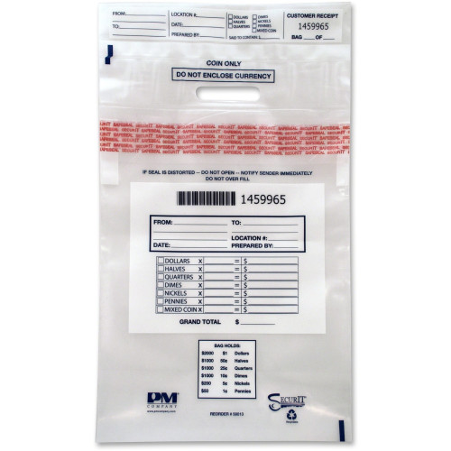 ICONEX Tamper Evident Coin Tote (94190072)