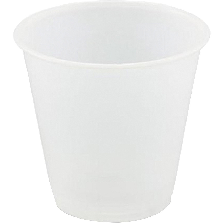 Solo Galaxy 3.5 oz Plastic Cold Cups 3.50 fl oz - Translucent - Plastic, Polystyrene - Beverage, Cold Drink - 100 Bag - 25 / Carton (Y35)