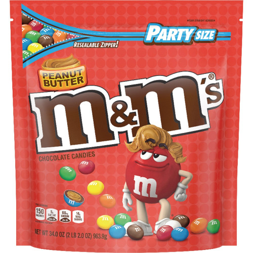 M&M's Peanut Butter Chocolate Candies (SN55085)