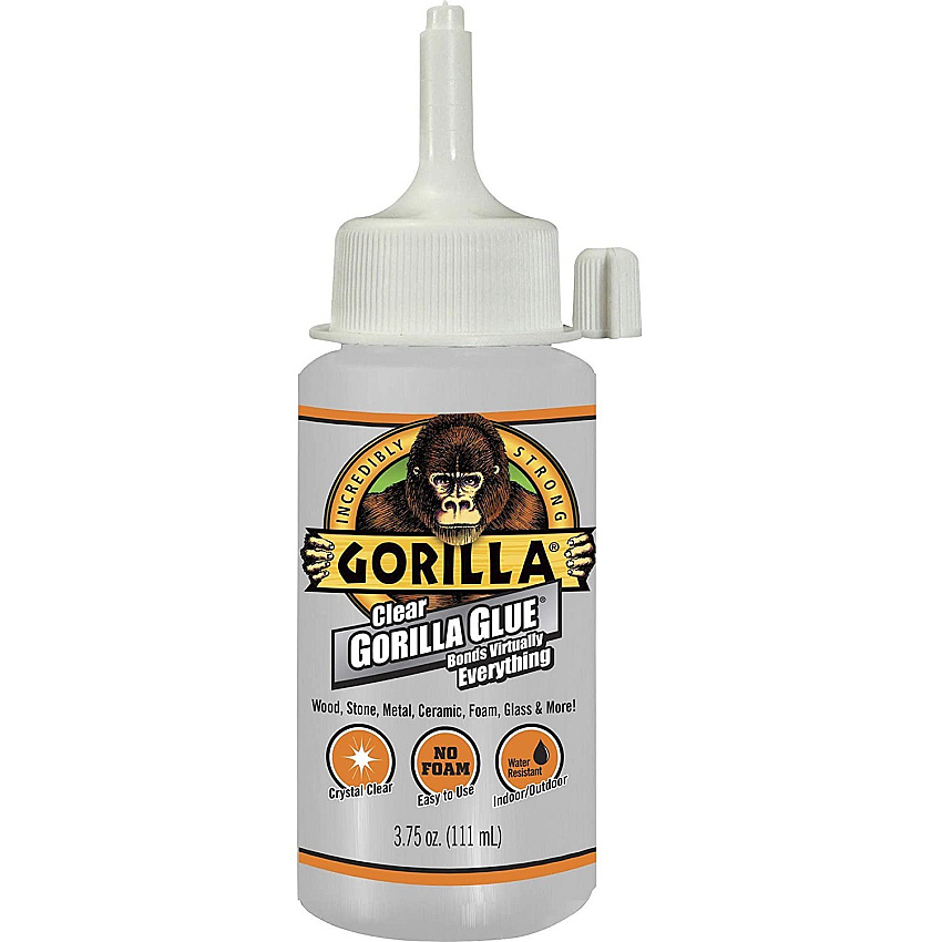 Gorilla Glue Gorilla Clear Glue 3.75 fl oz - Clear - 1 Each (4537502)