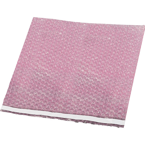 Sparco Anti-static Bubble Bag 24" Length x 24" Width - Pink - Electronic Equipment, Tool, Accessories, Small Parts - 50 / Carton (00093)