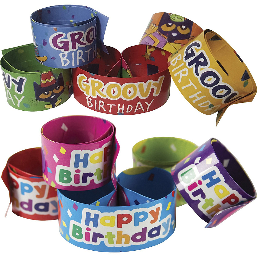 Teacher Created Resources Slap Bracelet Skill Learning: Correct Behavior, Building - 20 / Set (6995S)