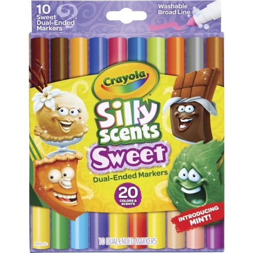 Crayola Silly Scents Sweet Dual-Ended Markers (588339)