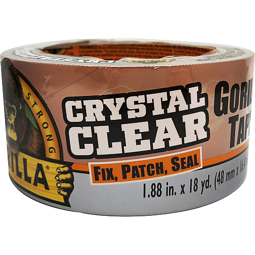 Gorilla Glue Gorilla Crystal Clear Tape 18 yd Length x 1.88" Width - Clear - 1 Each (6060002)