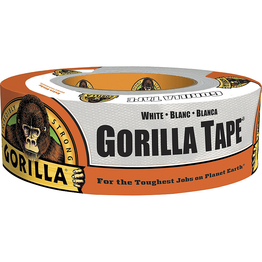 Gorilla Glue Gorilla Tape 30 yd Length x 1.88" Width - White - 1 Each (6025001)