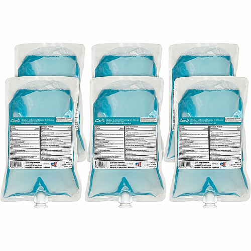 Betco Antibacterial Foaming Skin Cleanser Foam - 1.06 quart - Clean Ocean - Applicable on Hand - Anti-bacterial - 6 / Carton (7592900)