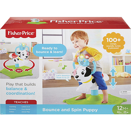 Fisher-Price Bounce & Spin Puppy 55 lb (GCW11)