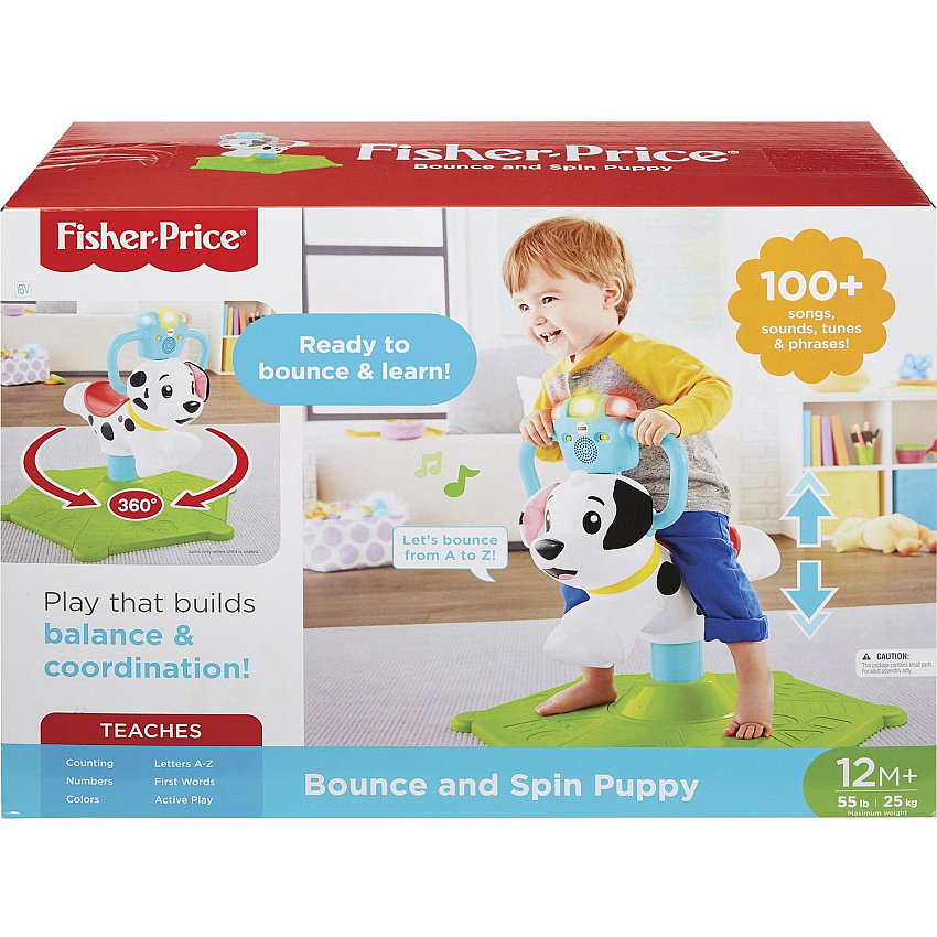 Fisher-Price Bounce & Spin Puppy 55 lb (GCW11)