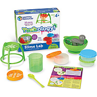 Learning Resources Yuckology! Slime Lab Theme/Subject: Learning - Skill Learning: Science, Technology, Mathematics, Engineering, Science Experiment - 4-8 Year - 1 / Set (LER2944)