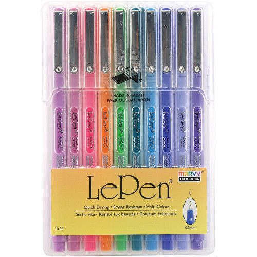 Marvy LePen Fineliner Pen Set (430010C)