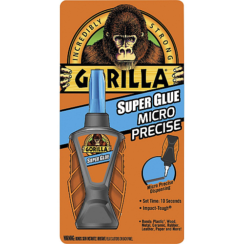 Gorilla Glue Gorilla Micro Precise Super Glue 0.19 oz - Clear - 1 Each (6770002)