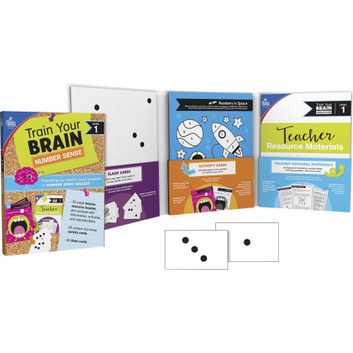 Carson-Dellosa Carson Dellosa Education Train Your Brain Number Sense Class Kit (149016)